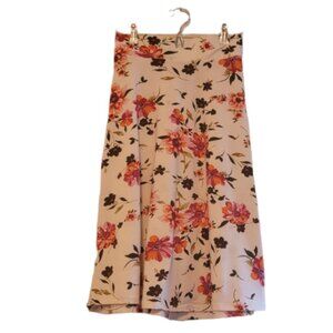 White Magazine Women's Floral Foldover Skirt